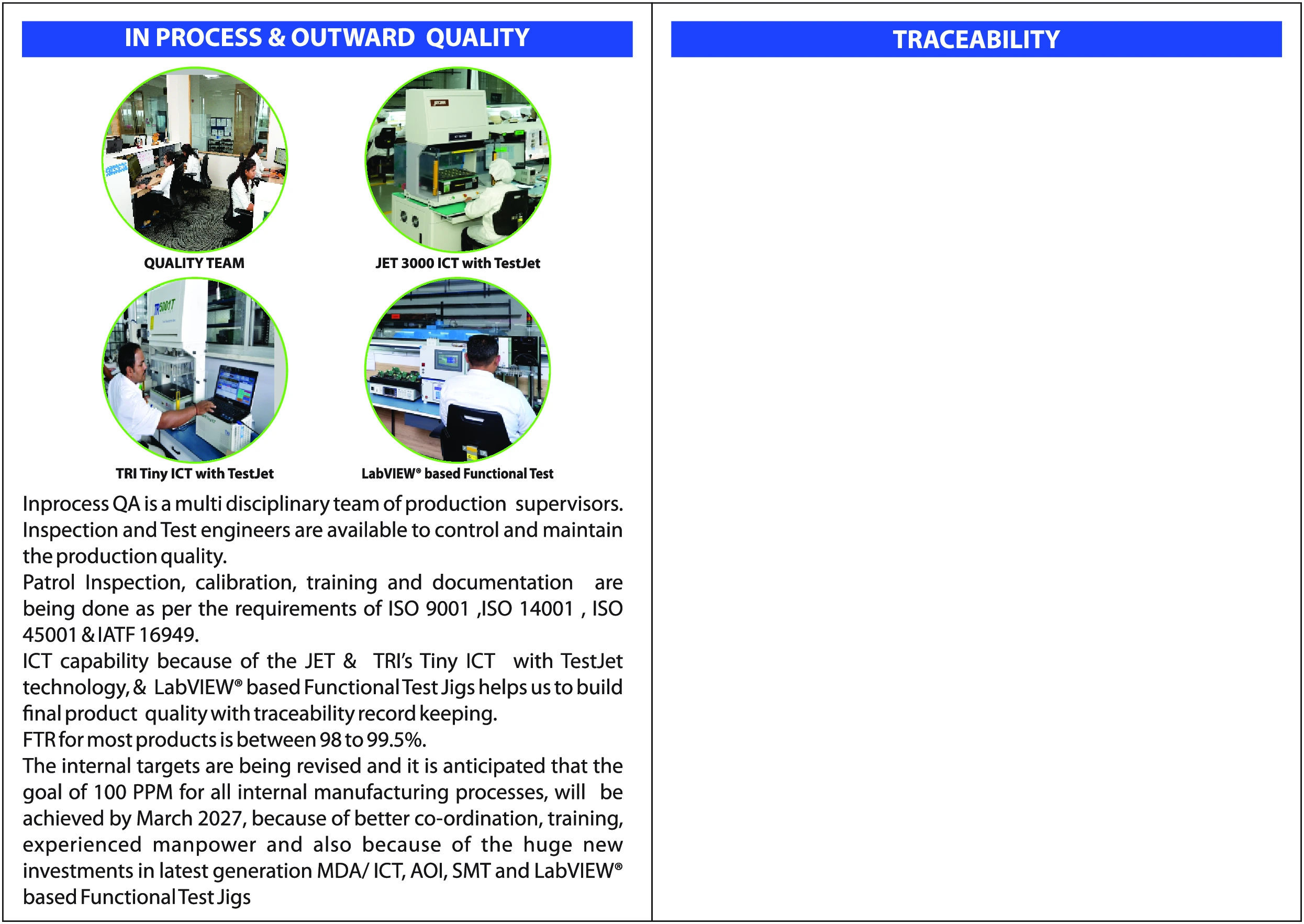 EMS products for telecom electronics
