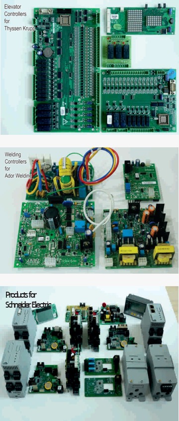 EMS products for industrial electronics